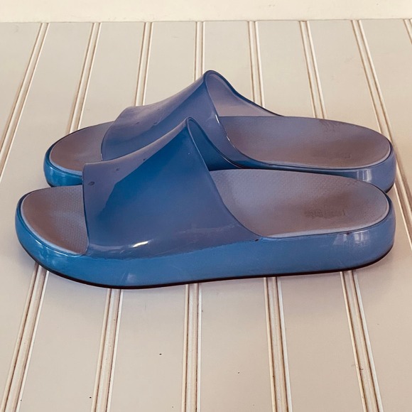 Melissa Cloud Comfort Periwinkle Size 7 women's Slide sandals - Picture 5 of 11